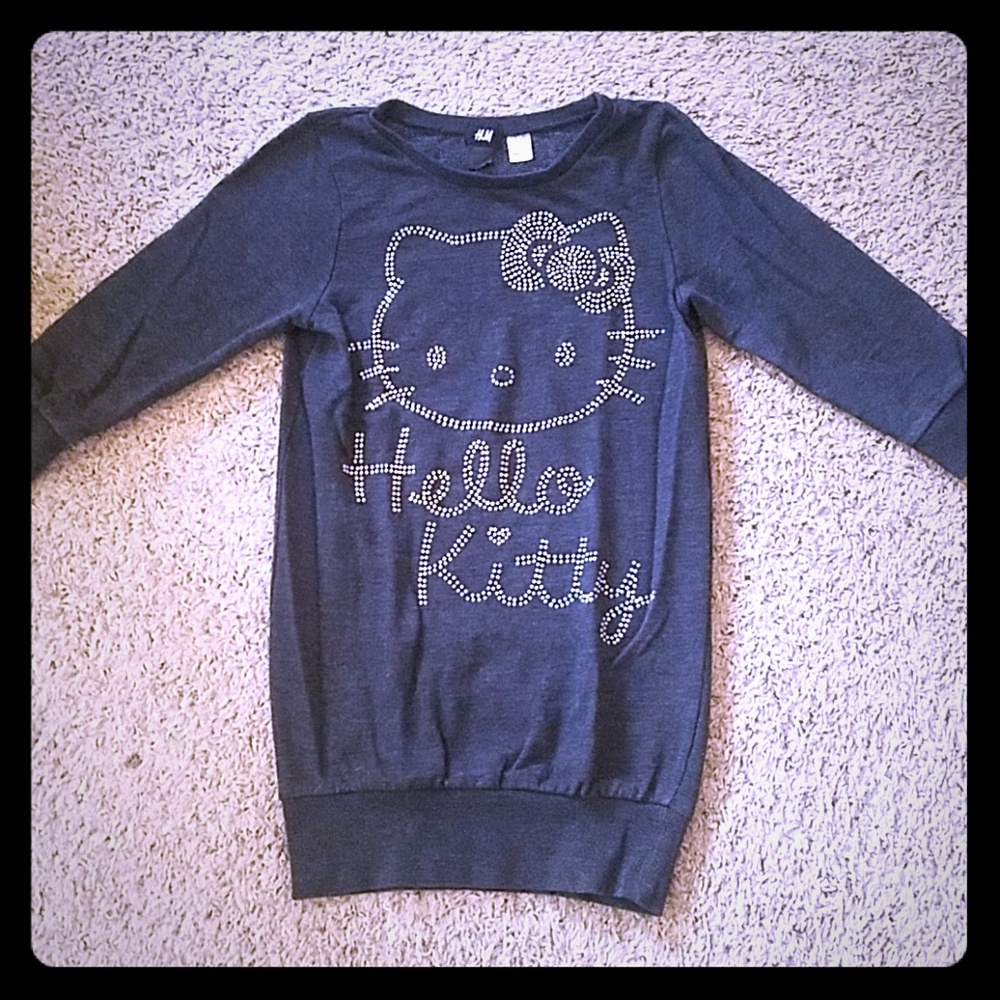 HK bling sweater tunic